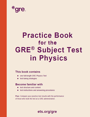 GRE Subject Tests in Physics cover